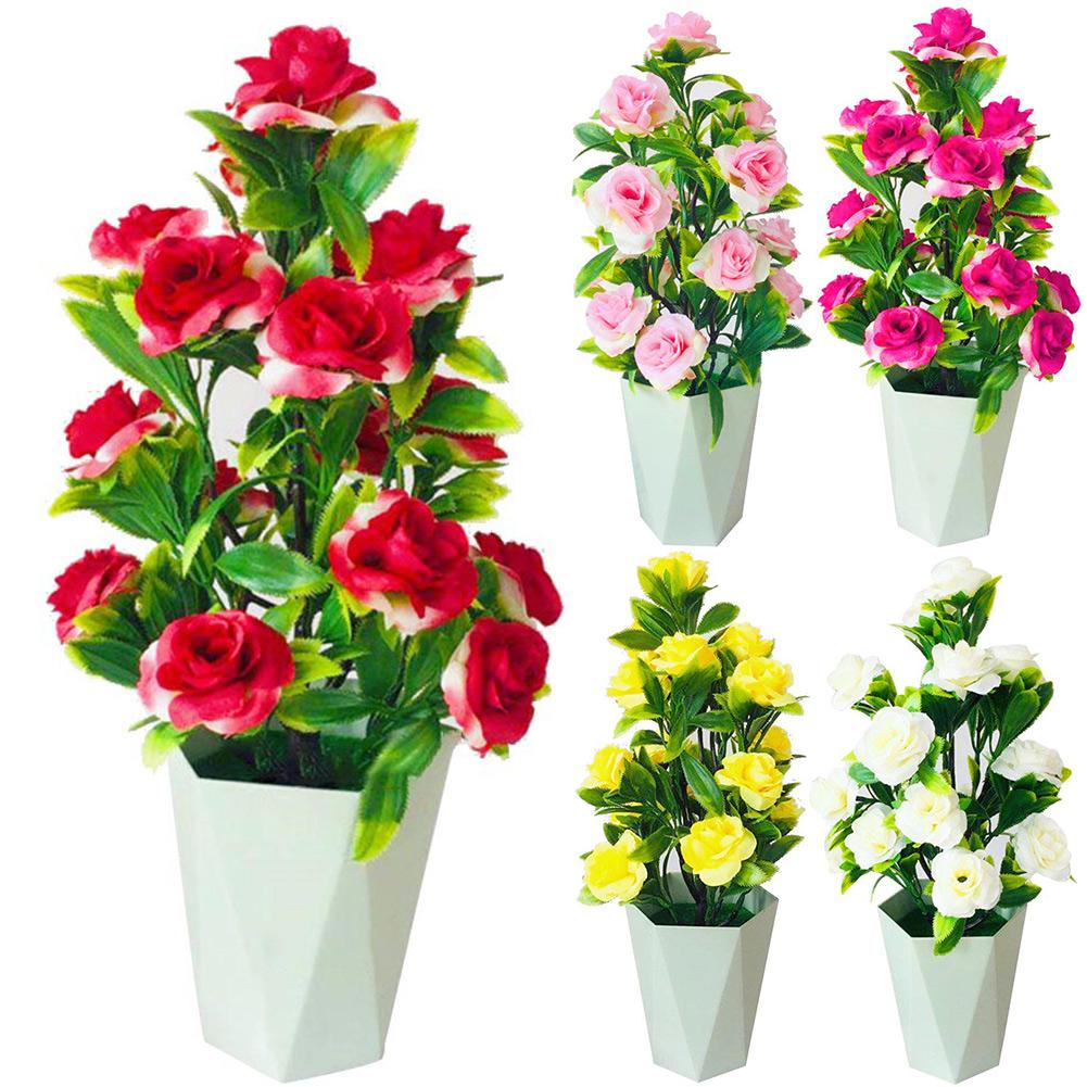 Bonsai Garden Sushi - ประดิษฐ์ปลอมพืชบอนไซต้นไม้ขนาดเล็กหม้อพืชหม้อ Potted เครื่องประดับสำหรับบ้านตกแต่งโรงแรมตกแต่งสวนบอนไซ