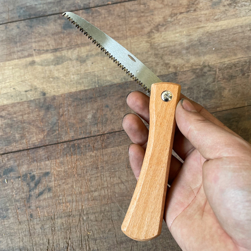 Bonsai Saw Folding - เลื่อยมือขนาดเล็ก ฟันละเอียด สำหรับงานไม้ เลื่อยพับได้ ใช้ในสวน ทำบอนไซ