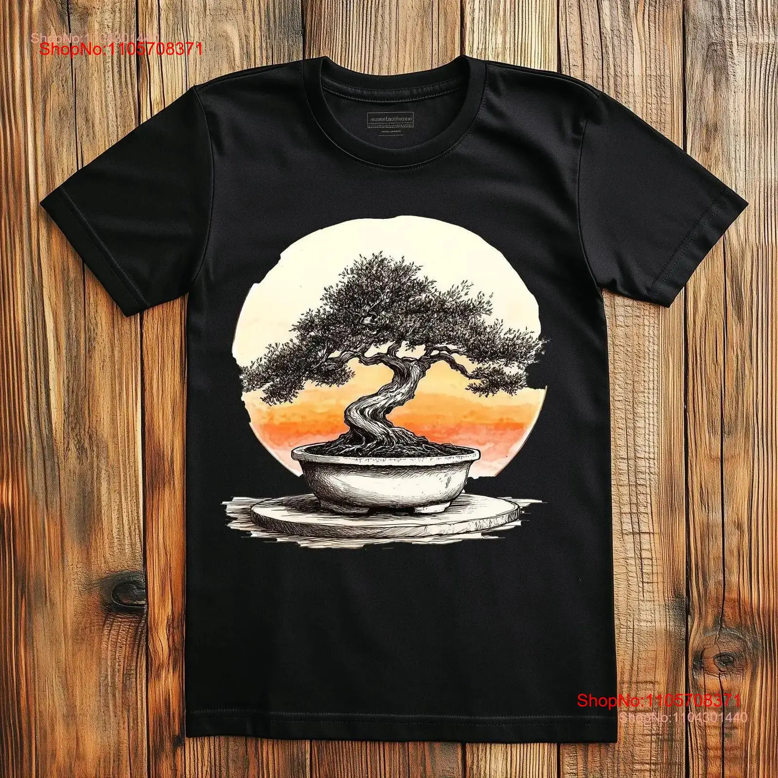 Bonsai Tree Zen Garden - เสื้อยืดลายต้นบอนไซญี่ปุ่น สวนเซน ศิลปะธรรมชาติ ดีไซน์ไม่ซ้ำใคร สำหรับคนรักความสงบ สไตล์วินเทจ