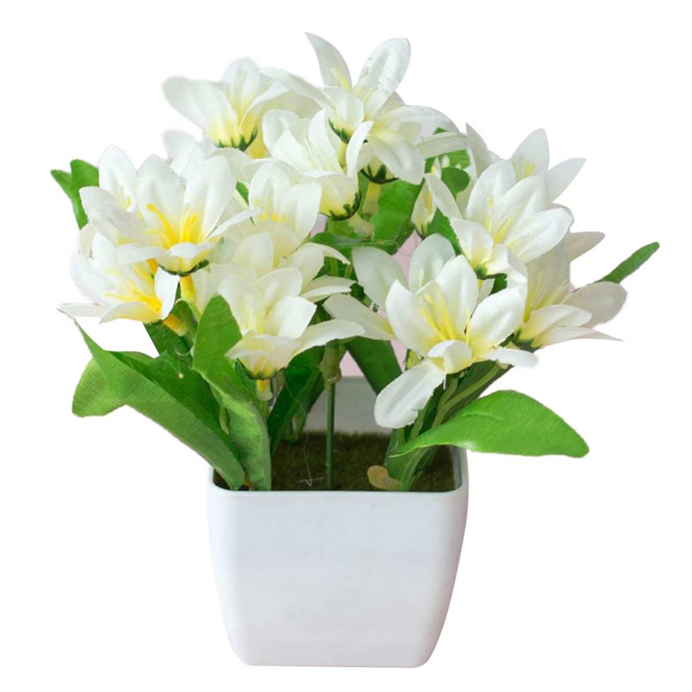 ดอกลิลลี่ประดิษฐ์ขนาด 15 ซม. ส - Bonsai Garden Cafe บทวิจารณ์และราคา