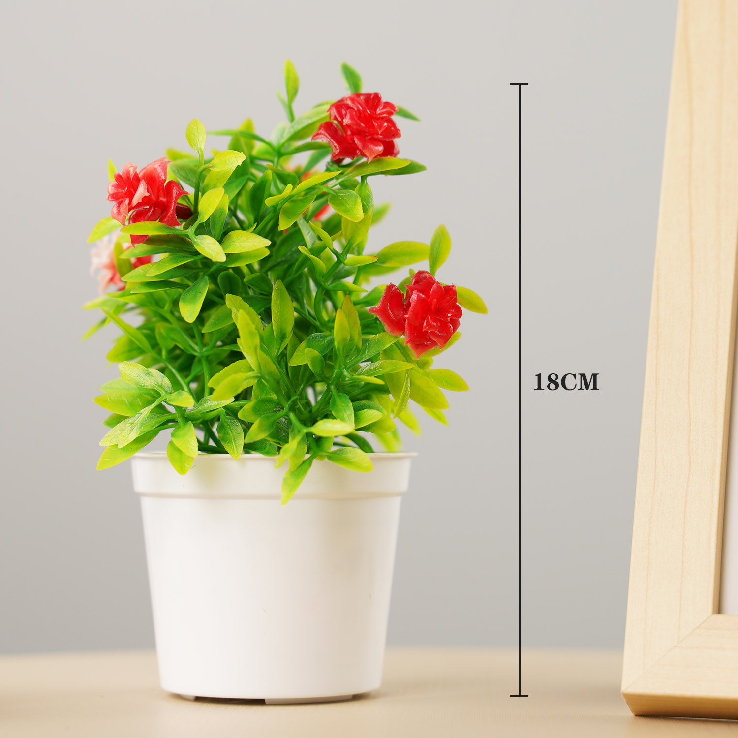 ดอกไม้ปลอมขนาดเล็กต้นไม้จําลอง - Bonsai Garden Sushi บทวิจารณ์และราคา