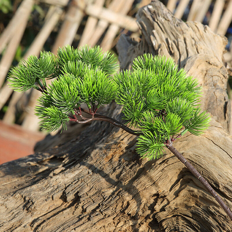 42 ซม.ประดิษฐ์ต้นสนสาขาสีเขียว - Bonsai Garden Sushi บทวิจารณ์และราคา