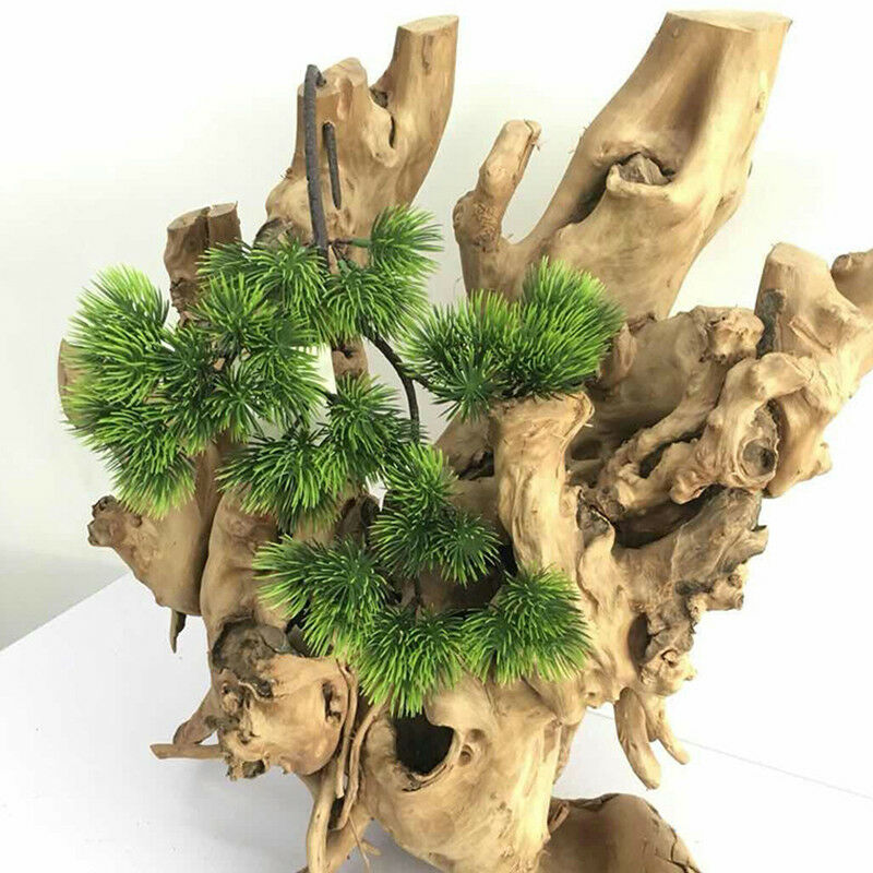 42 ซม.ประดิษฐ์ต้นสนสาขาสีเขียว - Bonsai Garden Sushi บทวิจารณ์และราคา