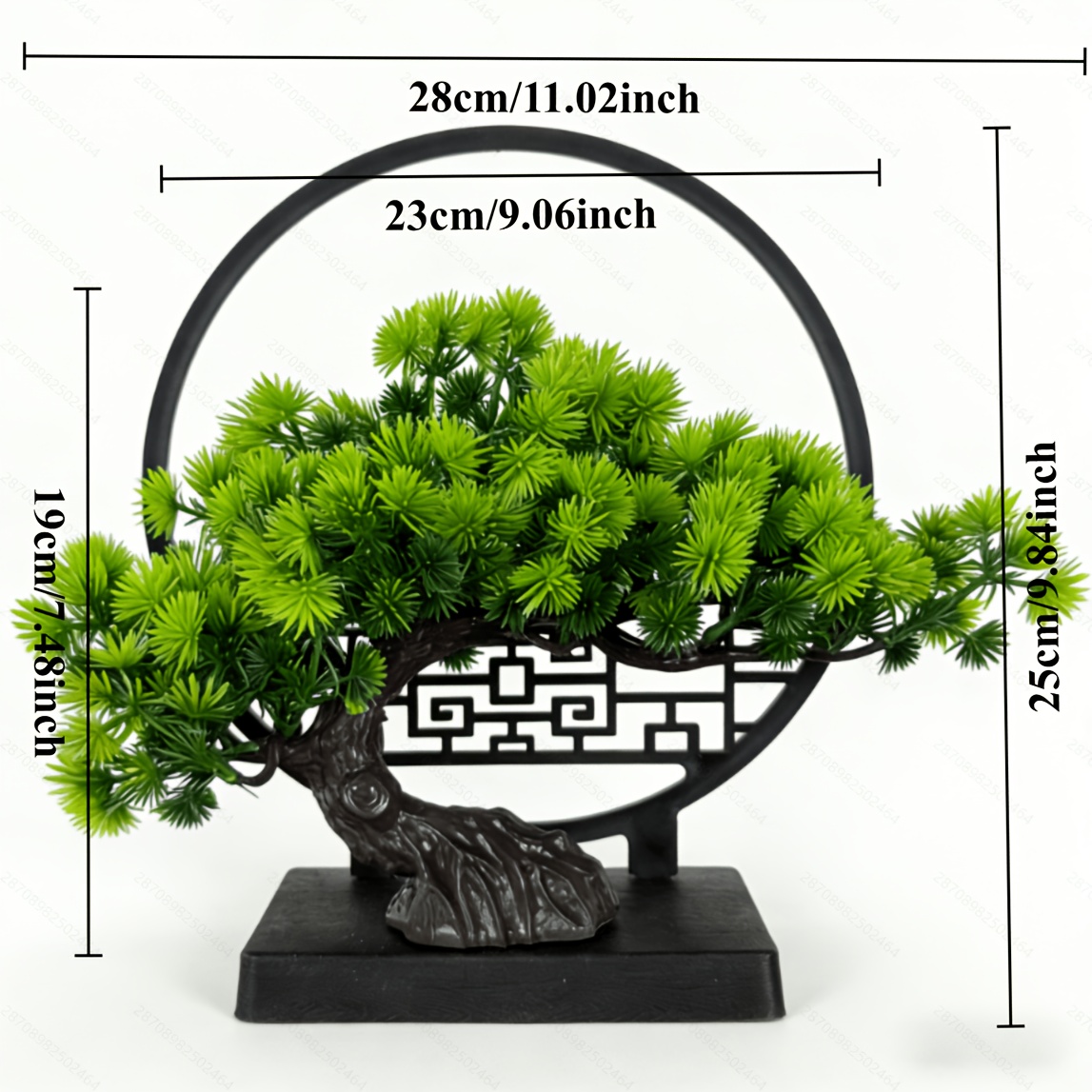 ต้นสนบอนไซประดิษฐ์ - เหมาะสำหร - Bonsai Tree Zen Garden บทวิจารณ์และราคา