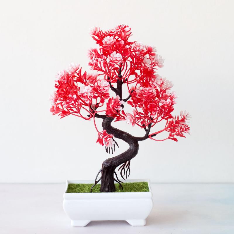 ต้นไม้ประดิษฐ์ตกแต่ง กระถางบอน - Bonsai Tree Zen Garden บทวิจารณ์และราคา