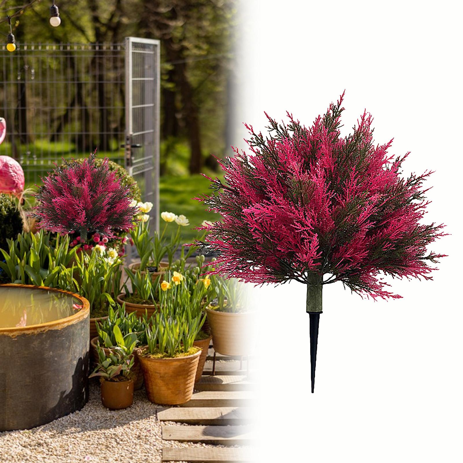 ต้นไม้ประดิษฐ์กลางแจ้งพร้อมเสา - Bonsai Garden Backyard บทวิจารณ์และราคา