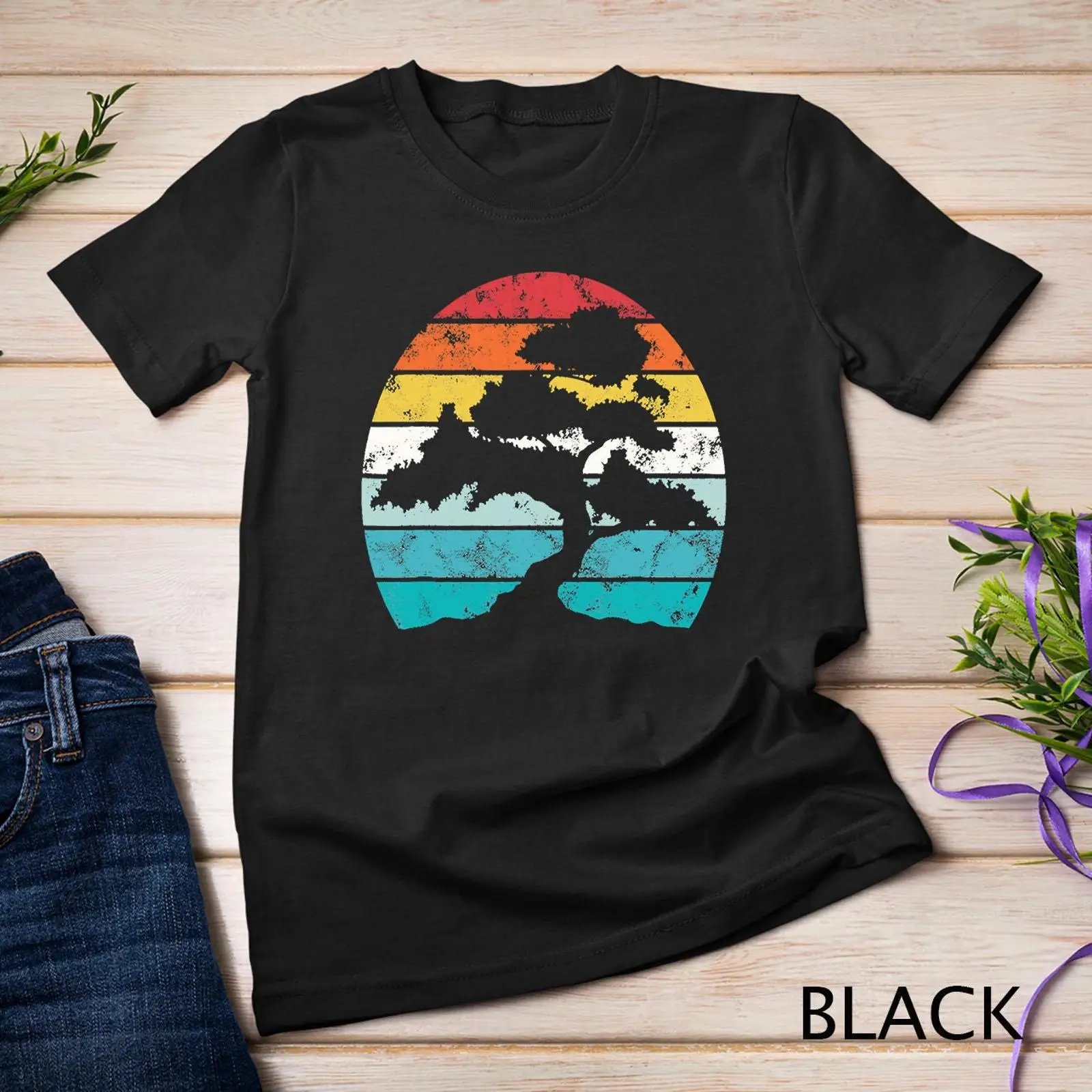เสื้อยืดวินเทจสำหรับคนรักบอนไซ - Bonsai Tree Zen Garden บทวิจารณ์และราคา
