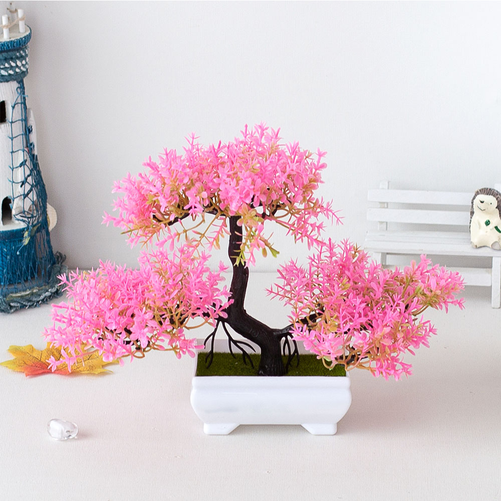 ต้นไม้ประดิษฐ์ตกแต่ง กระถางบอน - Bonsai Tree Zen Garden บทวิจารณ์และราคา