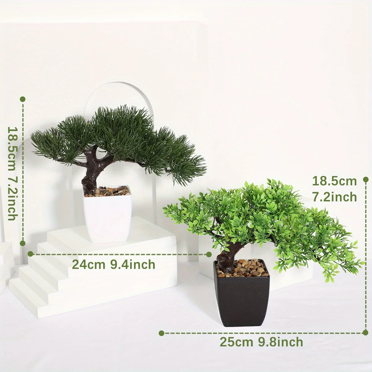 ต้น Xiya ต้นปักต้นสนประดิษฐ์บอ - Bonsai Tree Zen Garden บทวิจารณ์และราคา