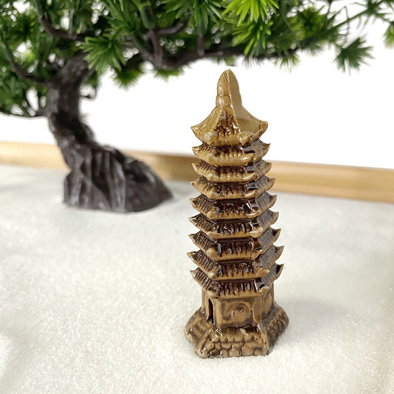 สวนเซนญี่ปุ่นสำหรับวางบนโต๊ะทำ - Bonsai Tree Zen Garden บทวิจารณ์และราคา