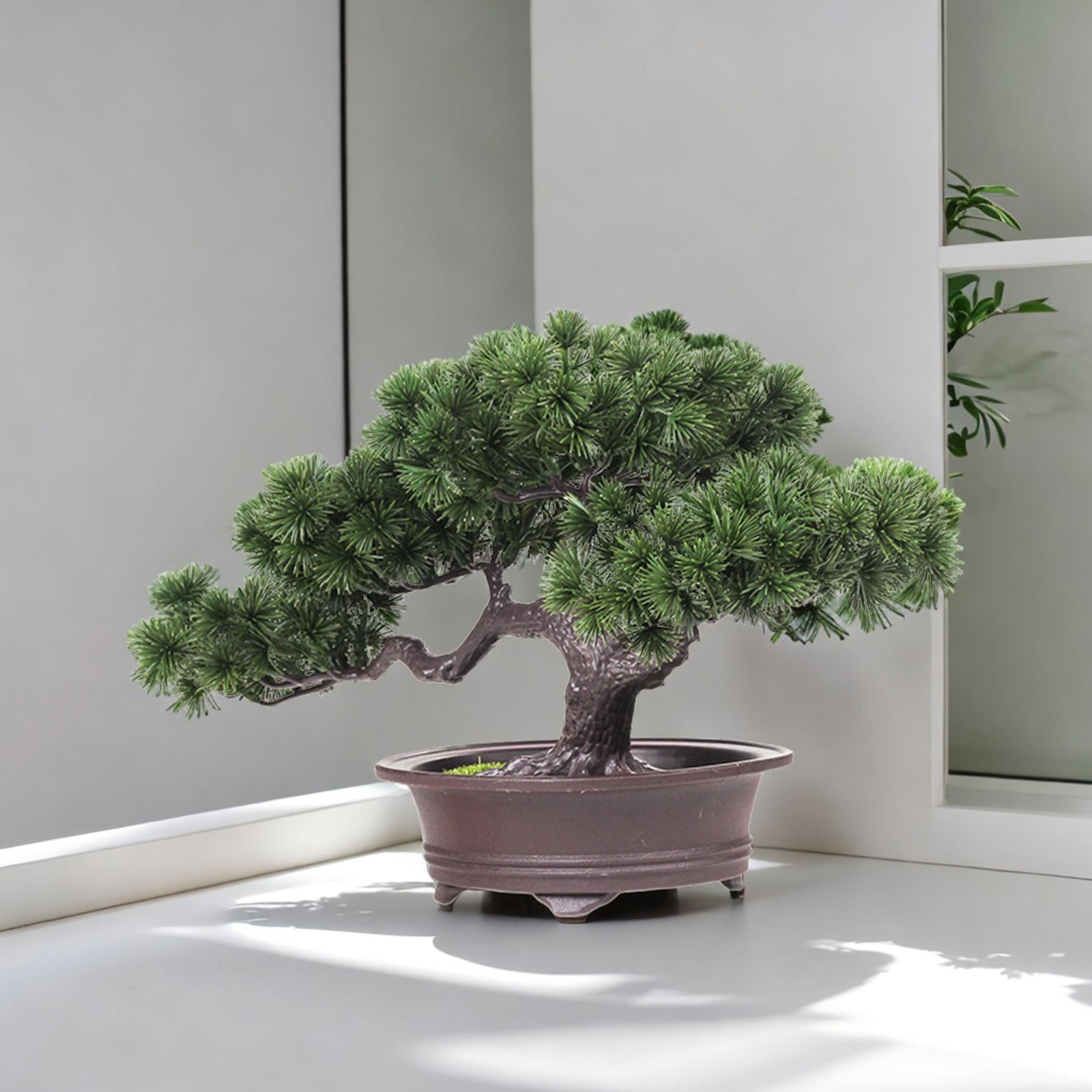 ประดิษฐ์บอนไซปลอมต้นไม้กระถางต - Bonsai Tree Zen Garden บทวิจารณ์และราคา
