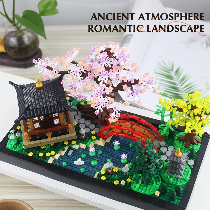 บล็อกตัวต่อสวนเซน DIY สร้างสรร - Bonsai Tree Zen Garden บทวิจารณ์และราคา